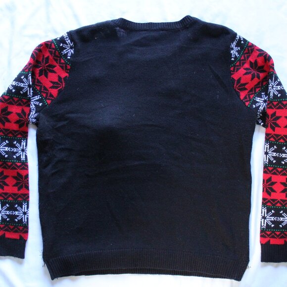 No Boundaries Santas Favorite Embellished Christmas Sweater Size XXL - Picture 6 of 8
